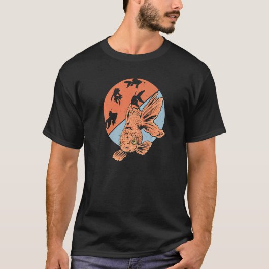 T-shirt Goldfish Underwater Fish Aquarist Fishkeeping (Devant)