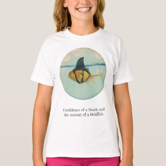 T-shirt Goldfish with a Shark Fin