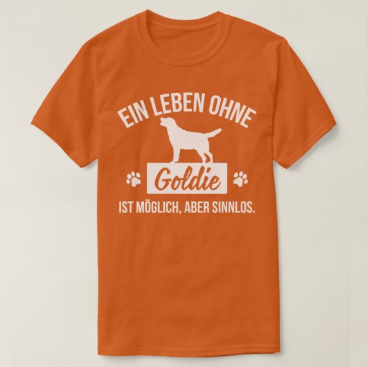 T-shirt Goldie (Design devant)