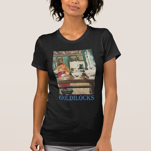 T-shirt Goldilocks et les trois ours (Devant)