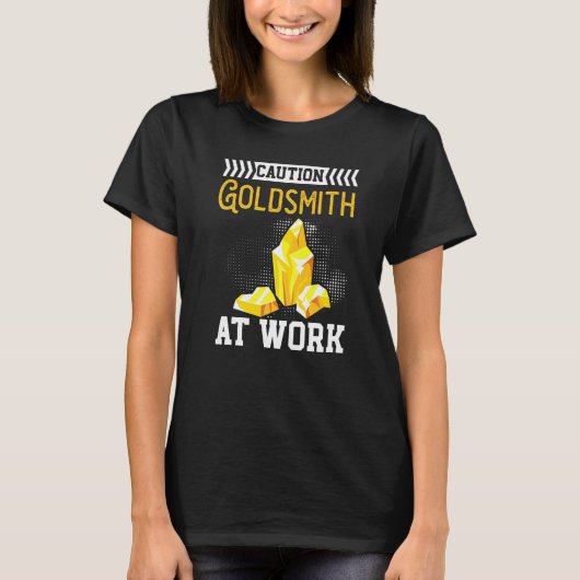 T-shirt Goldsmith At Work Goldsmithing Jewelry Making Jewe (Devant)