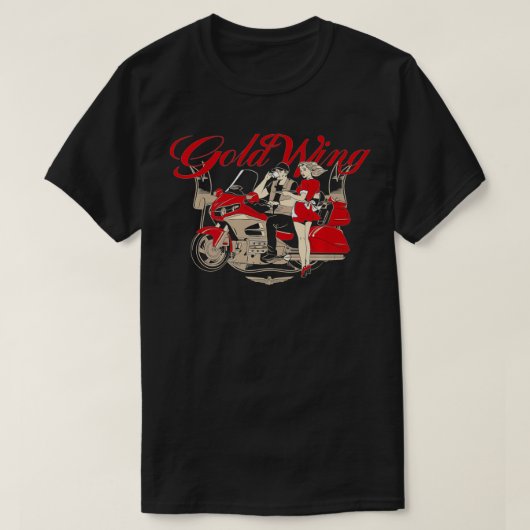 T-shirt Goldwing club Premium  (Design devant)