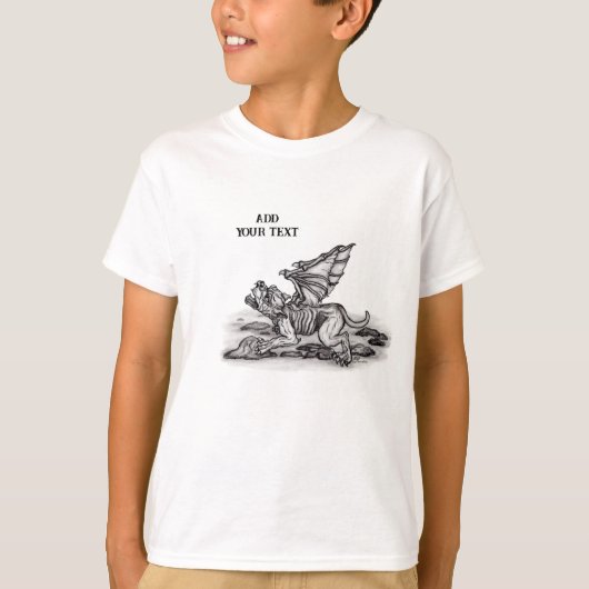 T-shirt Golem Gargoyle (Devant)