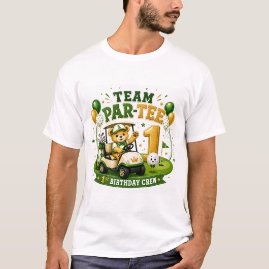 T-shirt Golf 1er Anniversaire  (Devant)
