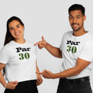 T-shirt Golf 30e anniversaire Par tee trente