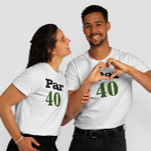 T-shirt Golf 40e Anniversaire Par quarante pour Golfer Par