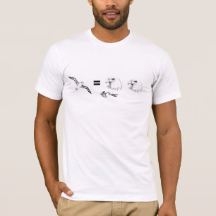 T-shirt Golf - albatros = double Eagle