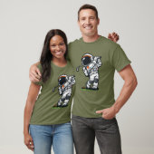 T-shirt Golf Astronaute (Unisexe)