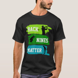 T-shirt Golf Back Nnes Matter Golf Balls