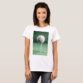 T-shirt Golf Ball on Tee (Devant entier)