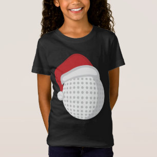 T-Shirt Golf Ball Santa Claus Casquette - Noël Holiday Gol