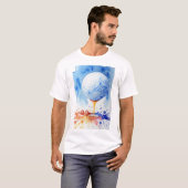 T-shirt Golf Ball Splash Golf (Devant entier)