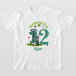 T-shirt Golf Birthday Boy Shirt Golf Party personnalisé<br><div class="desc">Célébrez le premier anniversaire du bébé avec ce t-shirt spécial,  design spécial et personnalisé</div>