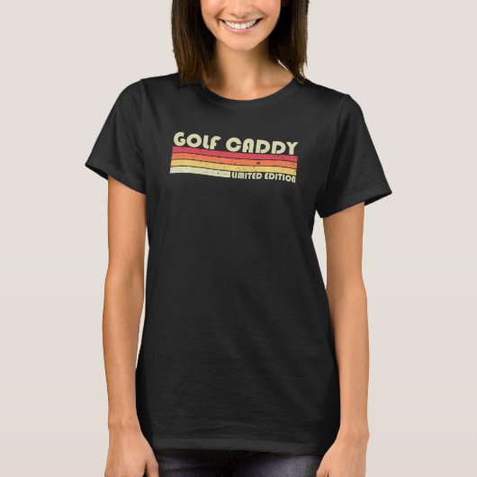 T-shirt Golf Caddy Funny Job Title Profession Anniversaire (Devant)