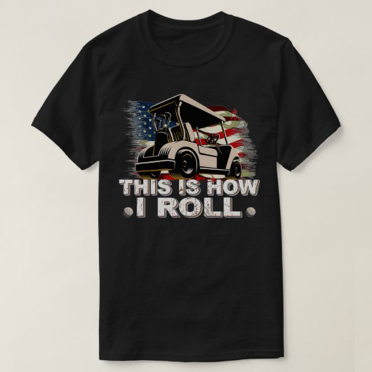 T-shirt Golf Cart This (Design devant)