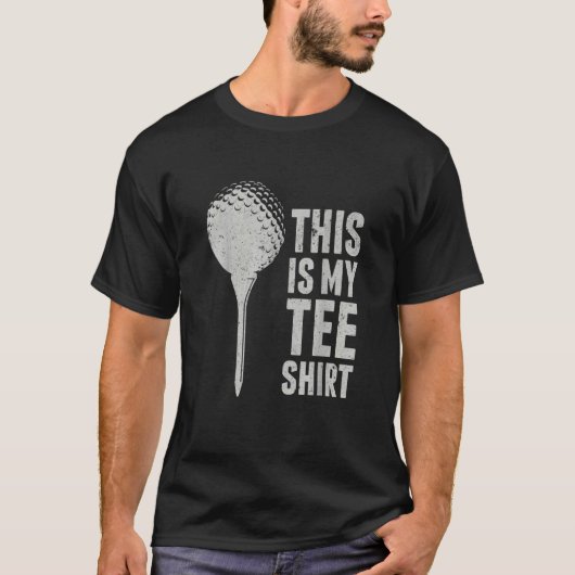 T-shirt Golf C'Est Mon Pun (Devant)