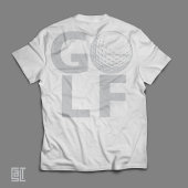 T-shirt Golf Classique Vintage Teeing It Up