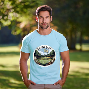 T-shirt Golf Club et Ball Best Papa par Par