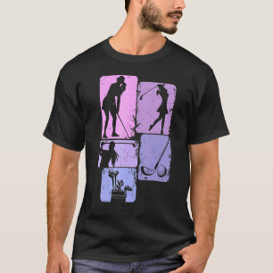T-shirt Golf Club Golfing Golfing Femmes filles enfants