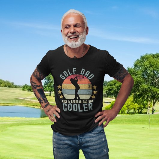 T-shirt Golf Dad Like a Regular Dad But Cooler