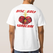 T-shirt GOLF de DISQUE (kôr de härd) (Dos)