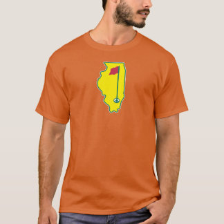 T-shirt golf de l'illinois