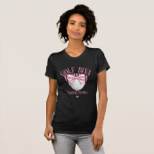 T-shirt Golf Diva Chasing Birdies (Devant entier)