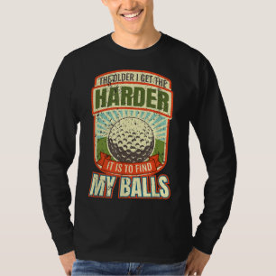 T-shirt Golf Drôle Pour Hommes Golfeurs Drôle