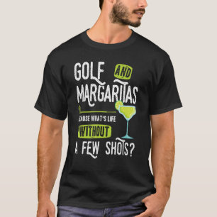 T-shirt Golf et Margaritas dire quelques photos golfer