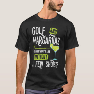 T-shirt Golf et Margaritas dire quelques photos golfer