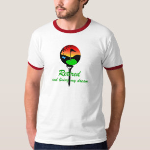 T-shirt Golf et retraite