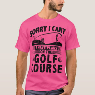 T-shirt Golf Gag Citation Drôle Golf