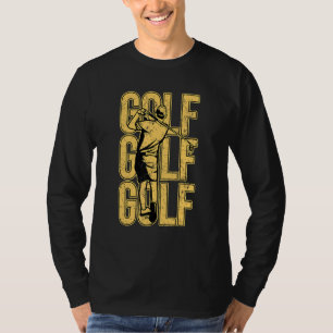 T-shirt Golf Gants Golf Club Homme Set Golf Homme