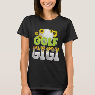 T-shirt Golf Gigi d'un joueur de golf Gigi golfeur léopard