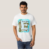 T-shirt Golf Golf Papa golf (Devant entier)