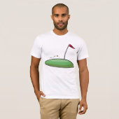T-shirt Golf Green 18th Hole Mens (Devant entier)