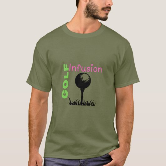 T-shirt Golf Infusion Unique Design Teup tendance (Devant)