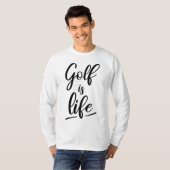 T-shirt Golf is life (Devant entier)