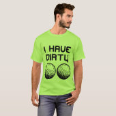 T-shirt Golf - j'ai les boules sales (Devant entier)