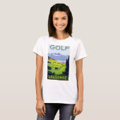 T-shirt Golf ~ Lausanne (Devant entier)