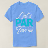T-shirt Golf Lets Par Tee (Design devant)