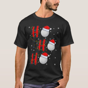 T-shirt Golf Ll Chapeau De Père Noël Ho Ho Ho Hommes Femme