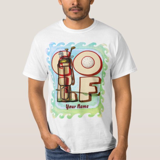 T-shirt Golf Love (Devant)