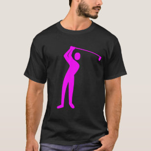 T-shirt Golf - Magenta