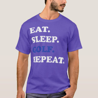 T-shirt Golf Manger Sleep Golf Repeat