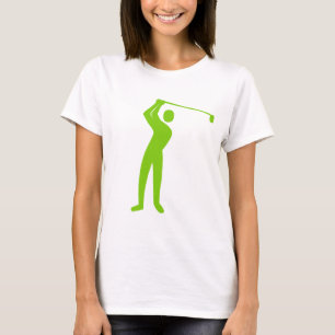 T-shirt Golf - Martian Green