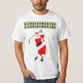 T-shirt Golf Noël (Devant)