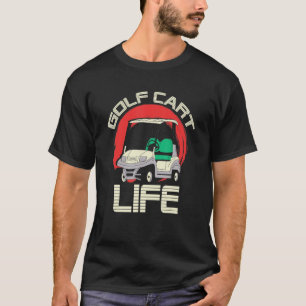 T-shirt Golf Panier Golf Putter Golf Golf