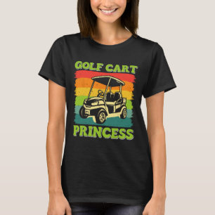 T-shirt Golf Panier Princesse Golf Sports Lecteur Lover Go