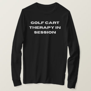 T-shirt Golf Panier Thérapie En Session Funny Golf